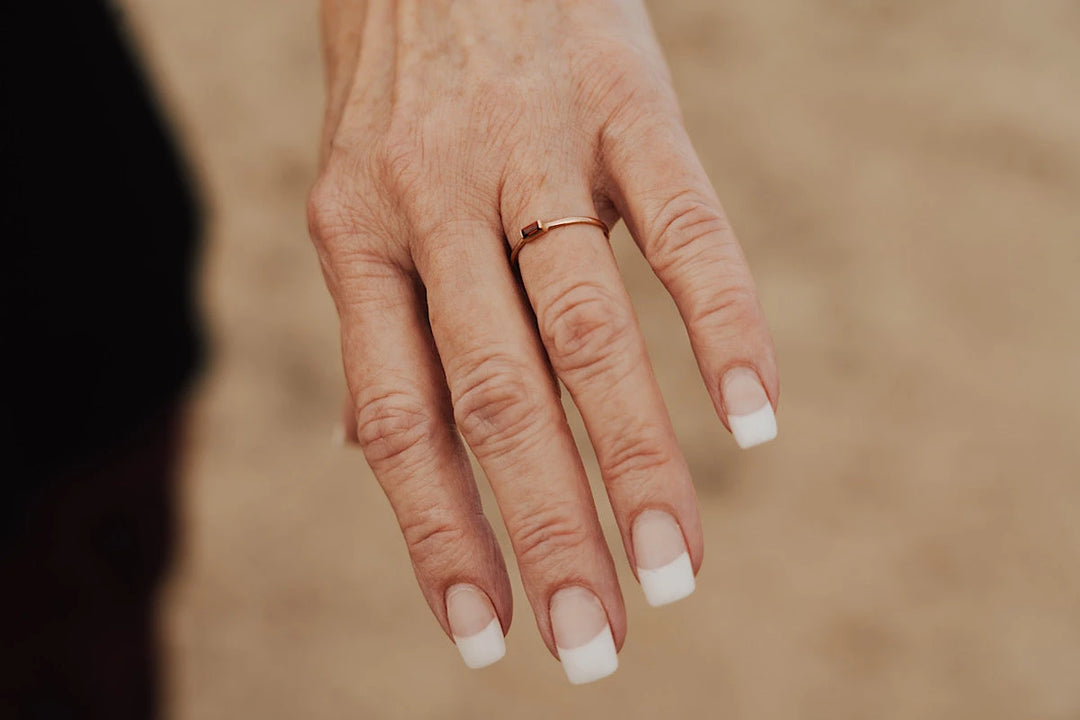 Mini January Stackable Ring · Rings ·  Little Sycamore