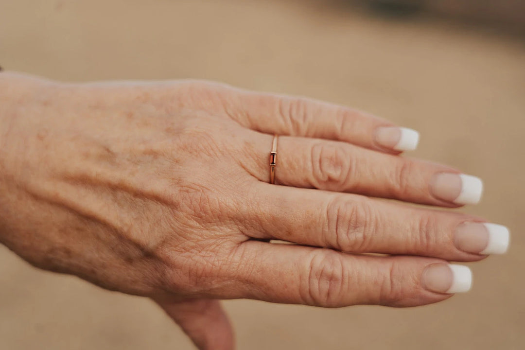 Mini January Stackable Ring · Rings ·  Little Sycamore