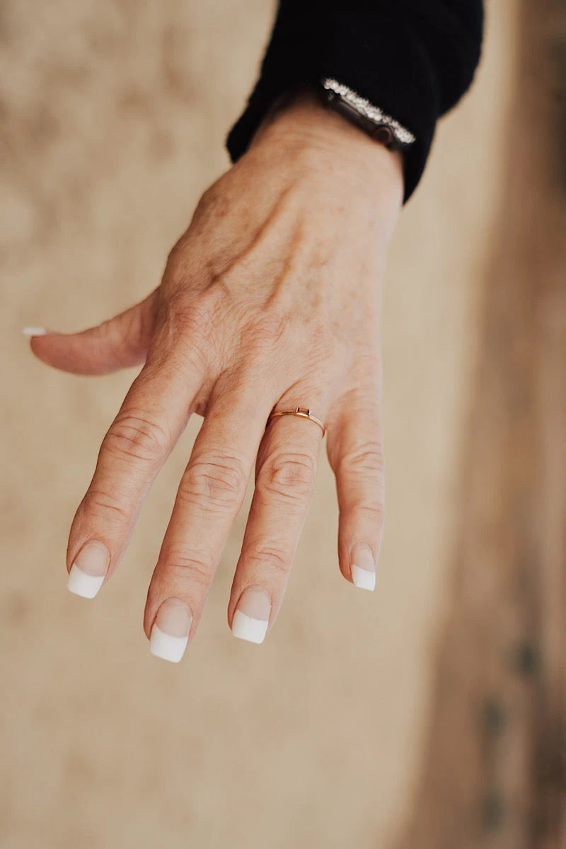 Mini January Stackable Ring · Rings ·  Little Sycamore