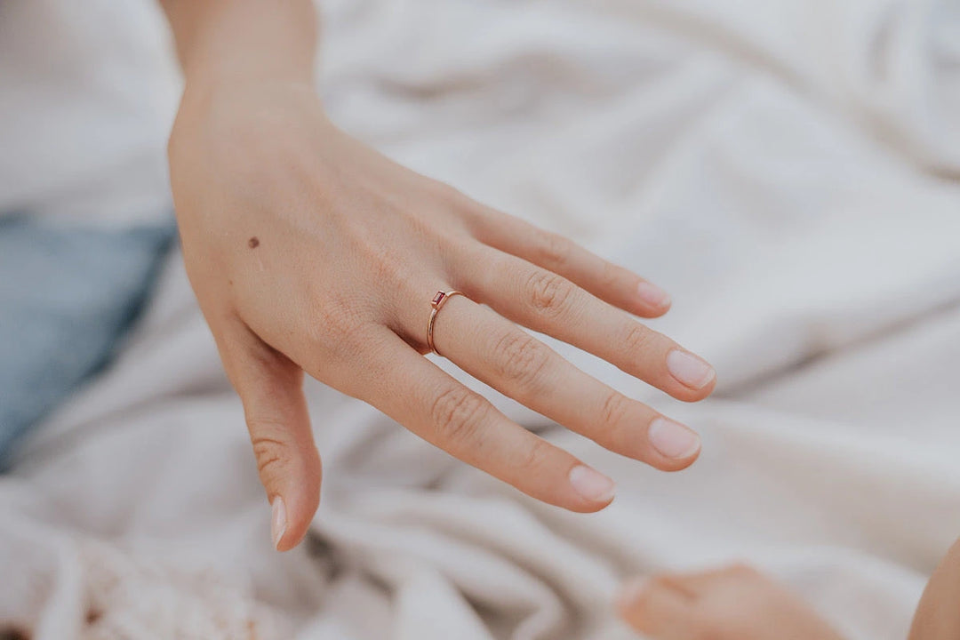 Mini July Stackable Ring · Rings ·  Little Sycamore