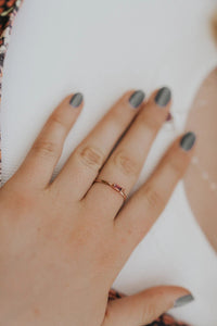 Mini July Stackable Ring · Rings ·  Little Sycamore