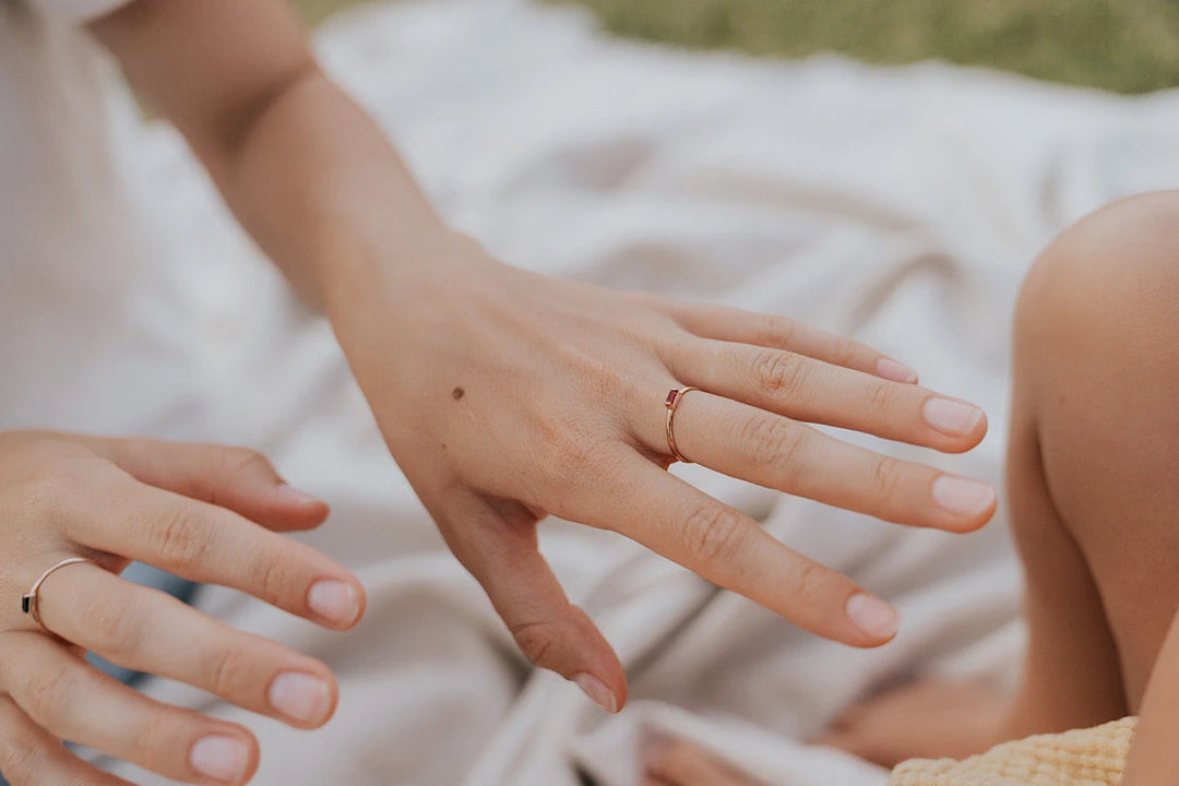 Mini July Stackable Ring · Rings ·  Little Sycamore