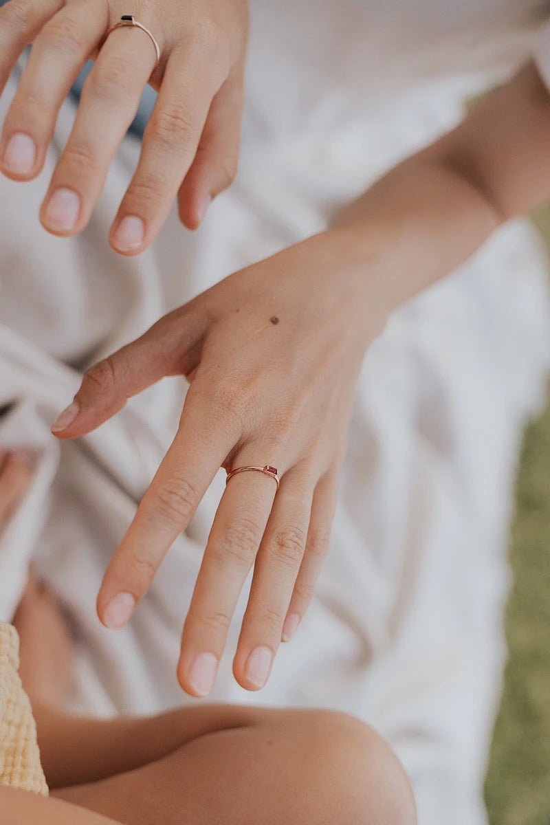 Mini July Stackable Ring · Rings ·  Little Sycamore