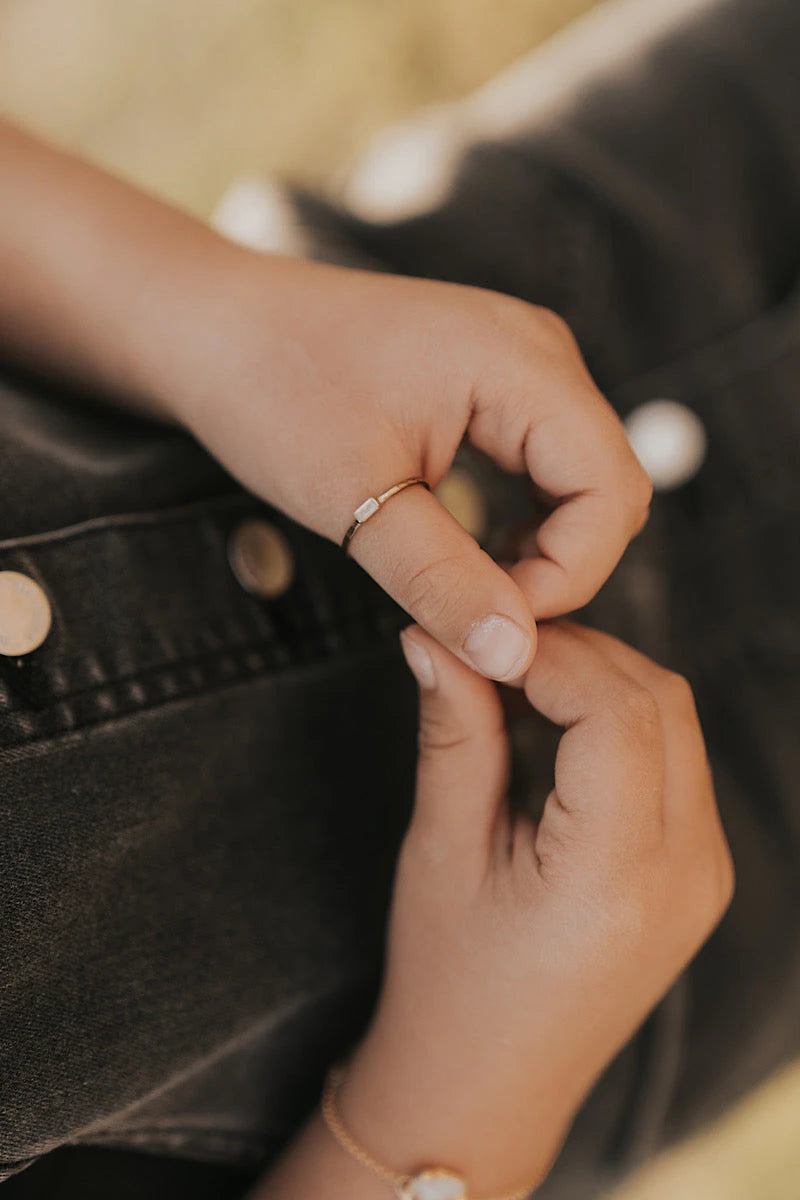 Mini June Stackable Ring · Rings ·  Little Sycamore
