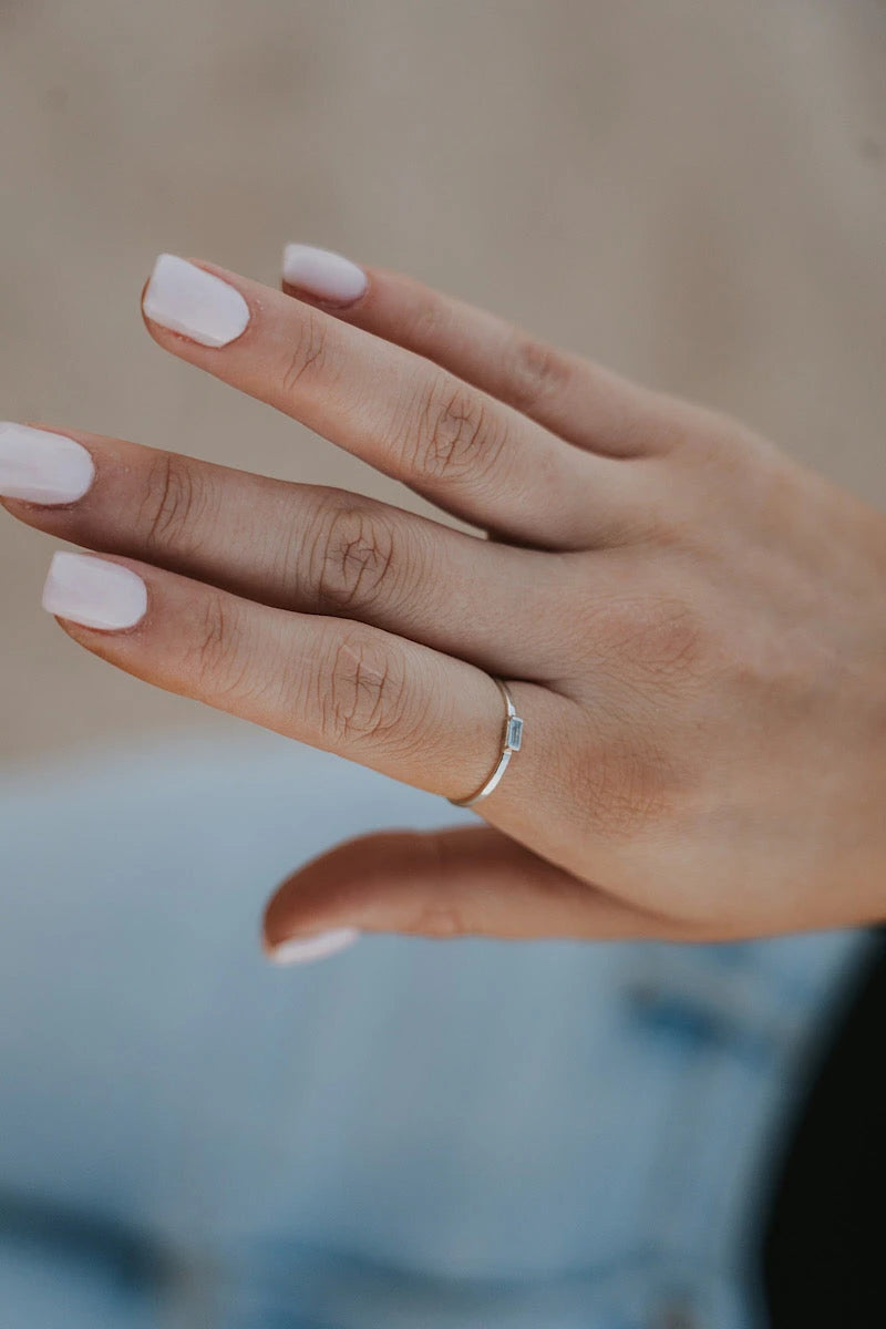 Mini March Stackable Ring · Rings ·  Little Sycamore