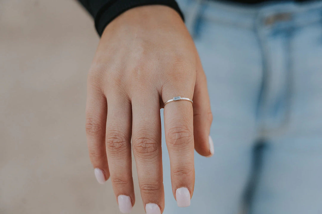 Mini March Stackable Ring · Rings ·  Little Sycamore