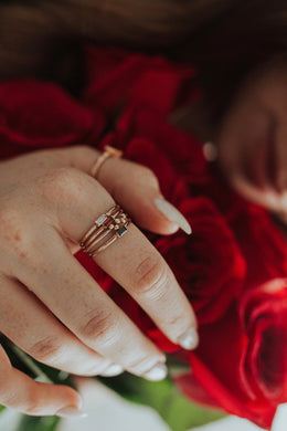 Mini Momma Ring · Customizable · Custom Birthstone Pieces ·  Little Sycamore