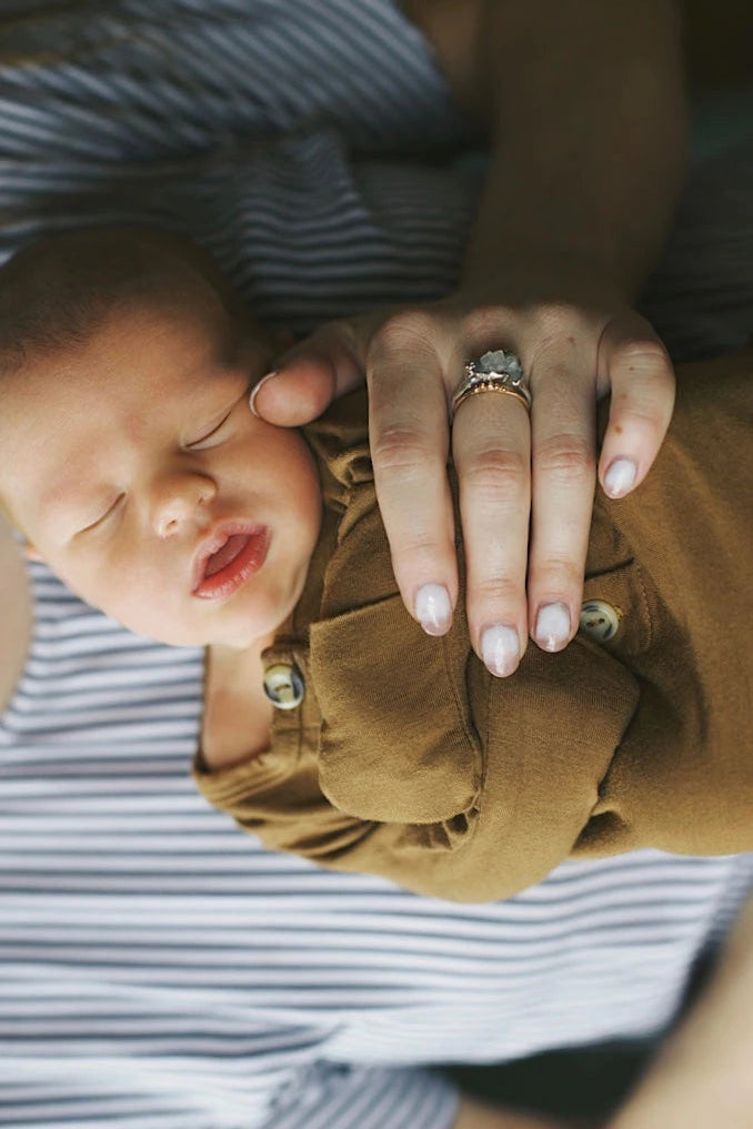 Mini Momma Ring · Customizable · Custom Birthstone Pieces ·  Little Sycamore
