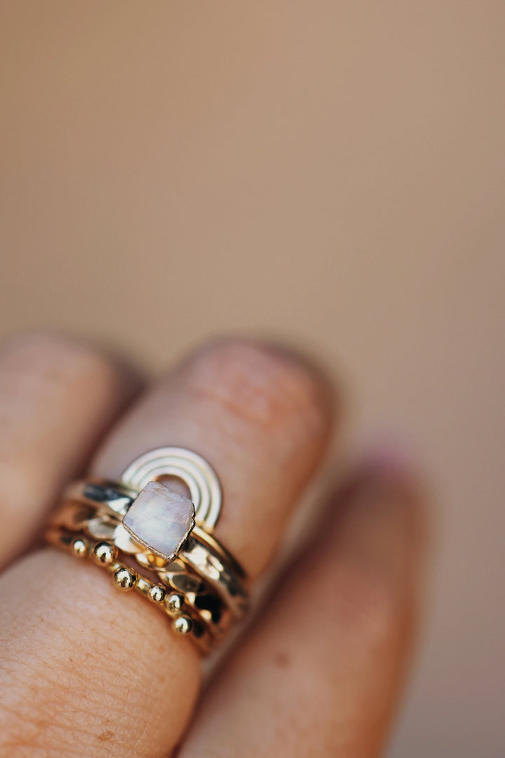 Mini Momma Ring · Customizable · Custom Birthstone Pieces ·  Little Sycamore