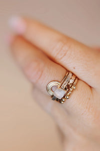 Mini Momma Ring · Customizable · Custom Birthstone Pieces ·  Little Sycamore