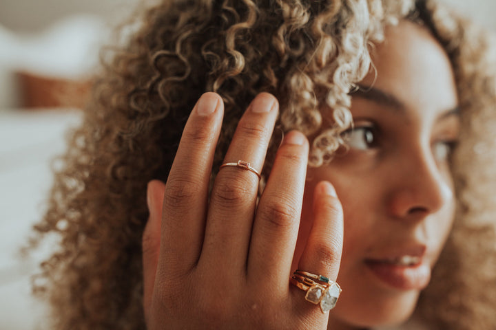 Mini October Stackable Ring · Rings ·  Little Sycamore