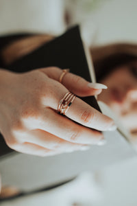 Mini October Stackable Ring · Rings ·  Little Sycamore