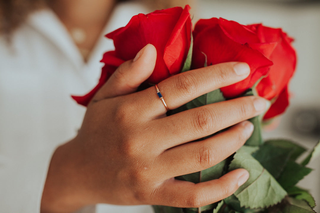 Mini September Stackable Ring · Rings ·  Little Sycamore