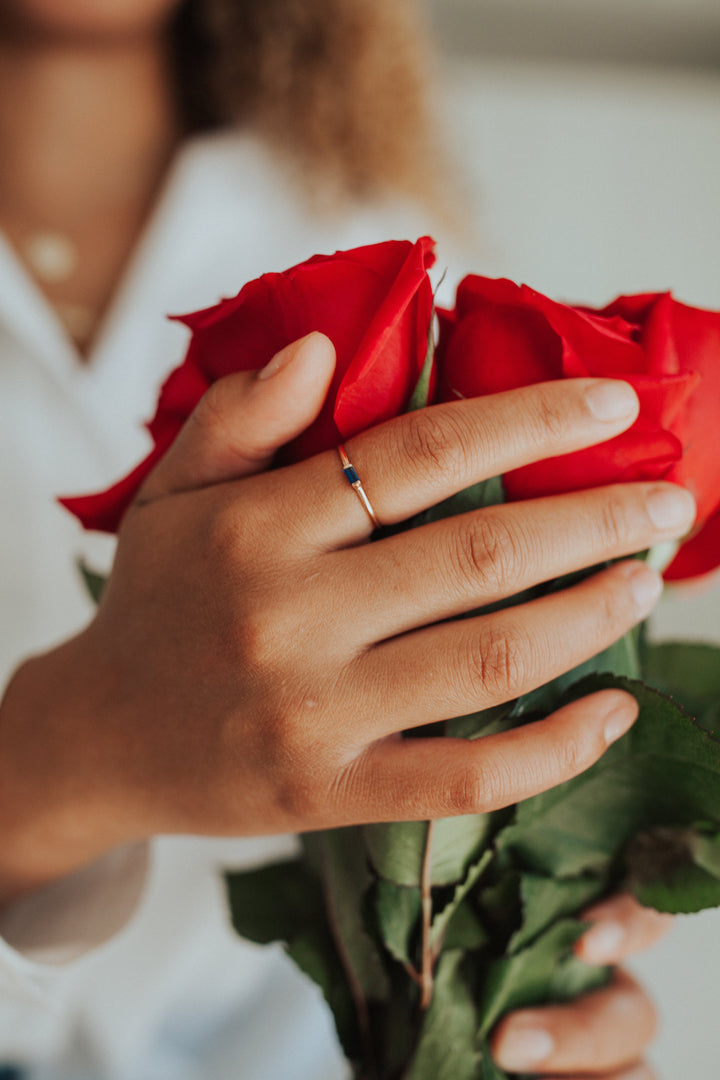 Mini September Stackable Ring · Rings ·  Little Sycamore