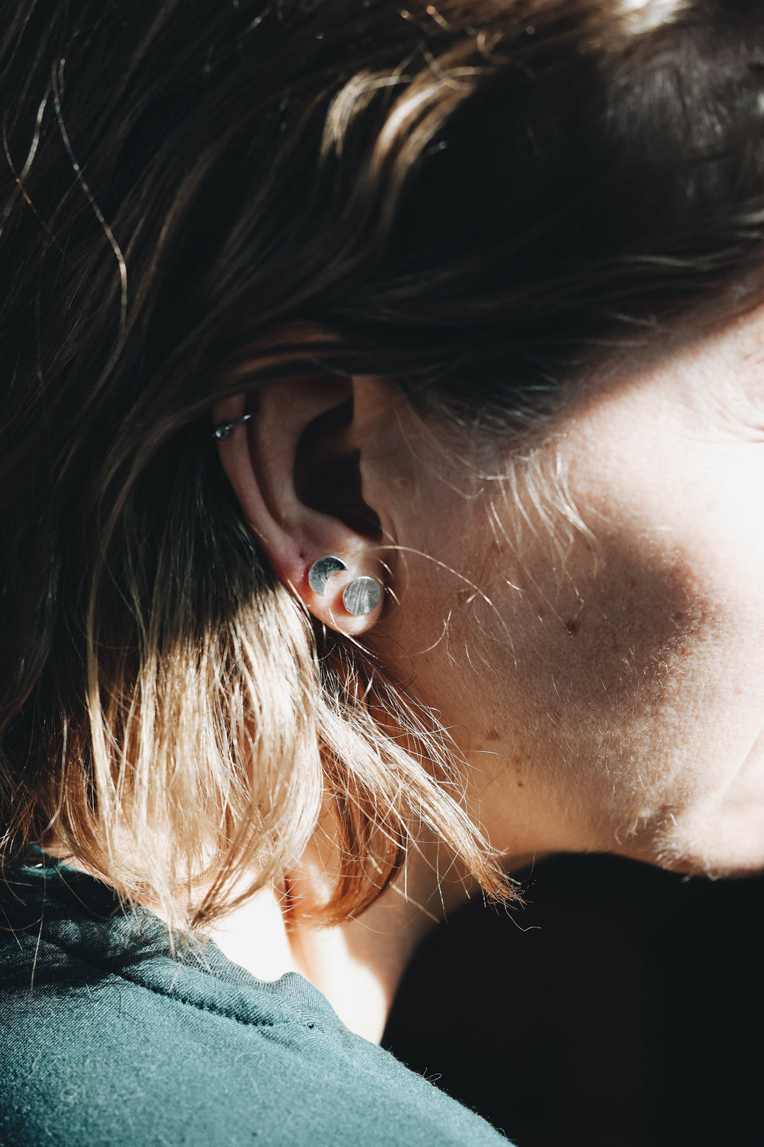 Moon Phase Earrings · Earrings ·  Little Sycamore