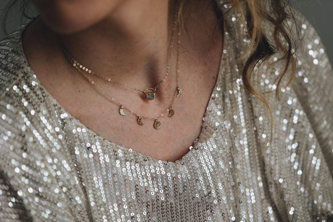 Moon Phase Necklace · Necklaces ·  Little Sycamore