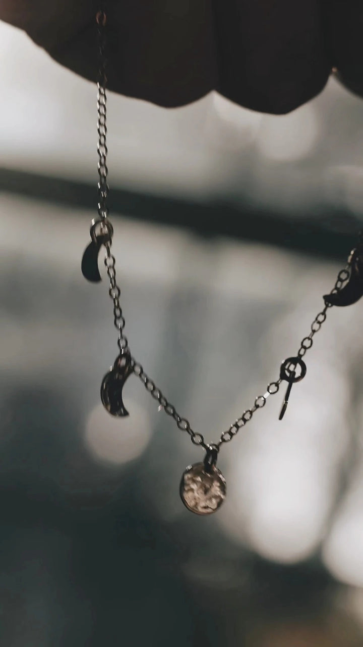 Moon Phase Necklace · Necklaces ·  Little Sycamore