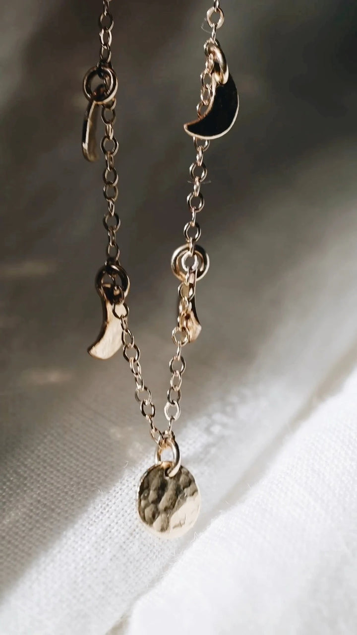 Moon Phase Necklace · Necklaces ·  Little Sycamore