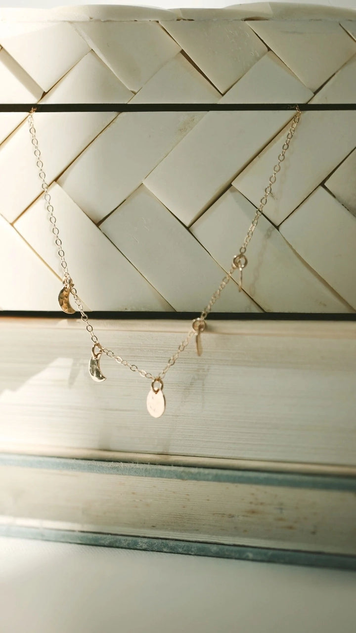 Moon Phase Necklace · Necklaces ·  Little Sycamore