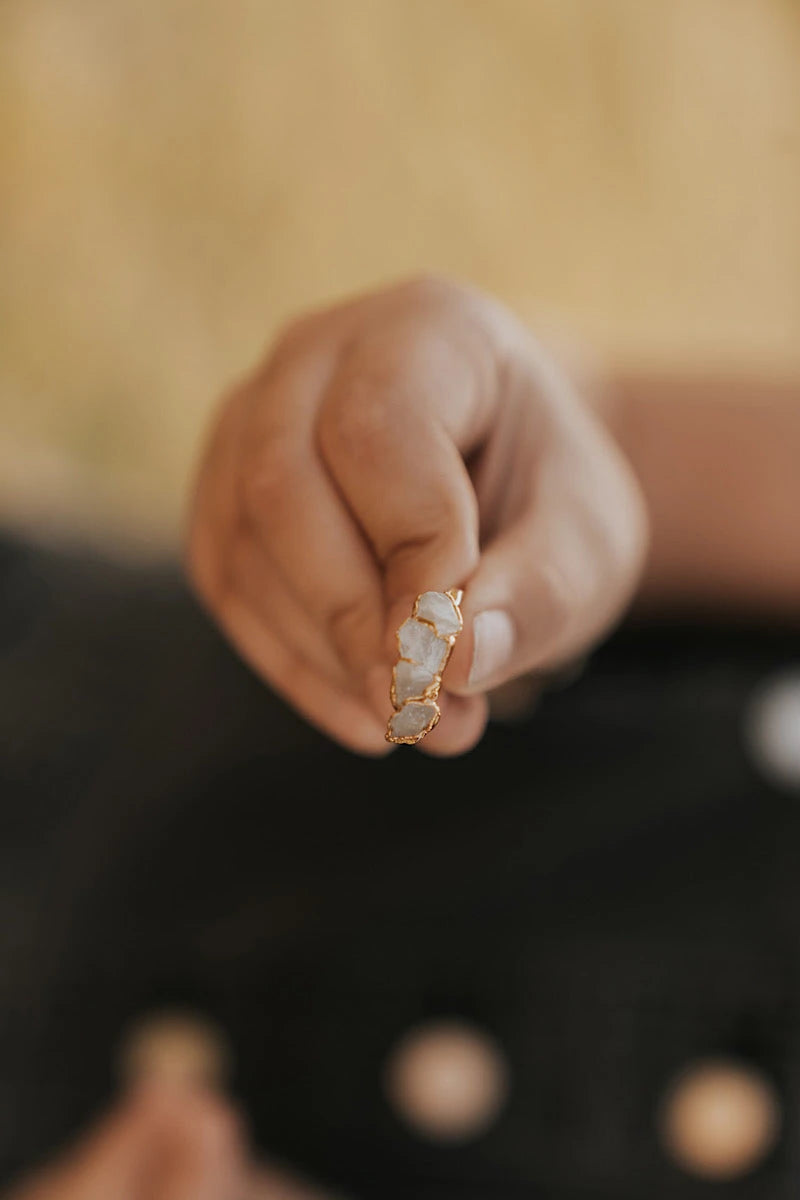 Moonbeam · June Stackable Ring · Rings ·  Little Sycamore