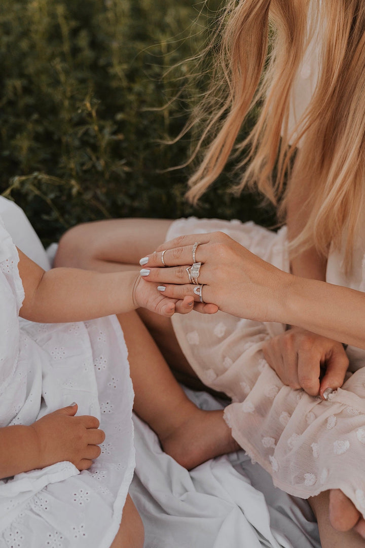 Moonbeam · June Stackable Ring · Rings ·  Little Sycamore