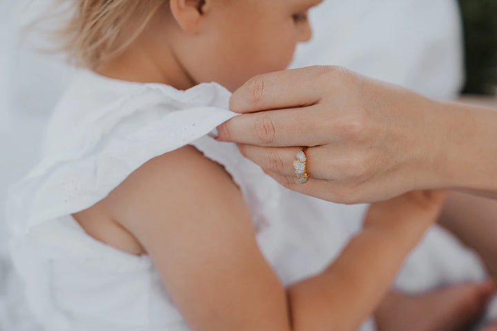 Moonbeam · June Stackable Ring · Rings ·  Little Sycamore