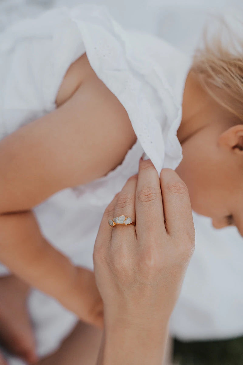 Moonbeam · June Stackable Ring · Rings ·  Little Sycamore