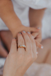 Moonbeam · June Stackable Ring · Rings ·  Little Sycamore