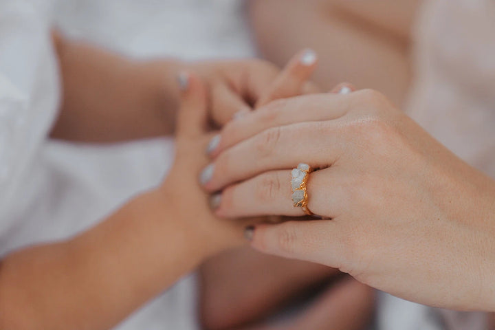 Moonbeam · June Stackable Ring · Rings ·  Little Sycamore