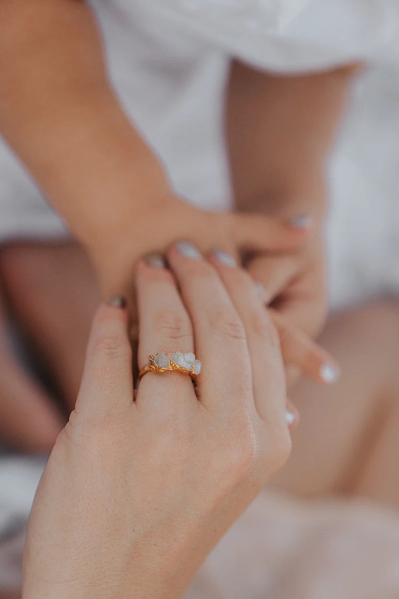 Moonbeam · June Stackable Ring · Rings ·  Little Sycamore