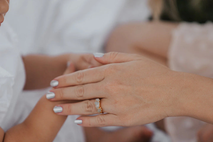 Moonbeam · June Stackable Ring · Rings ·  Little Sycamore