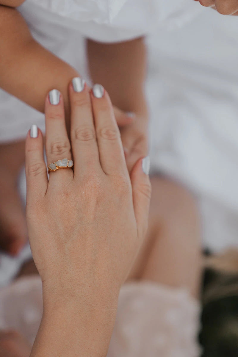 Moonbeam · June Stackable Ring · Rings ·  Little Sycamore