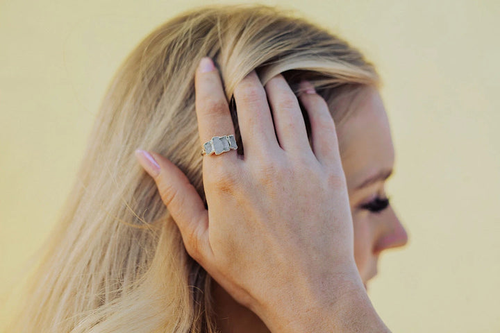 Moonbeam · June Stackable Ring · Rings ·  Little Sycamore