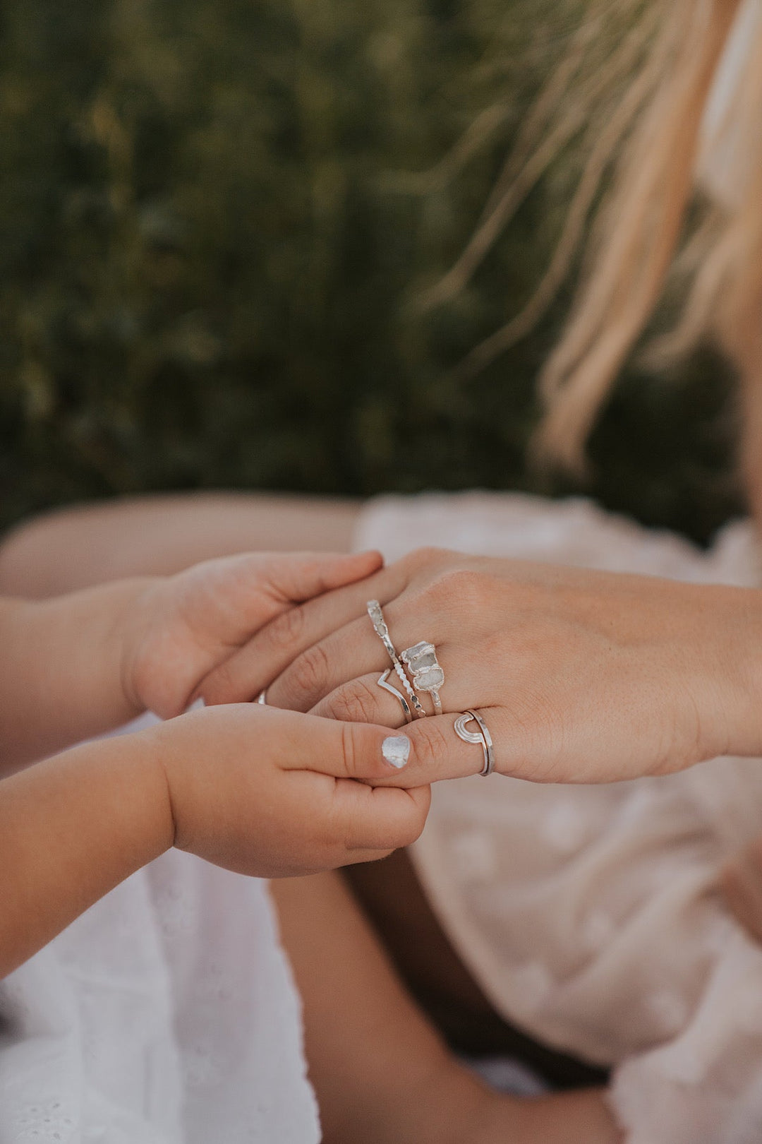 Moonbeam · June Stackable Ring · Rings ·  Little Sycamore