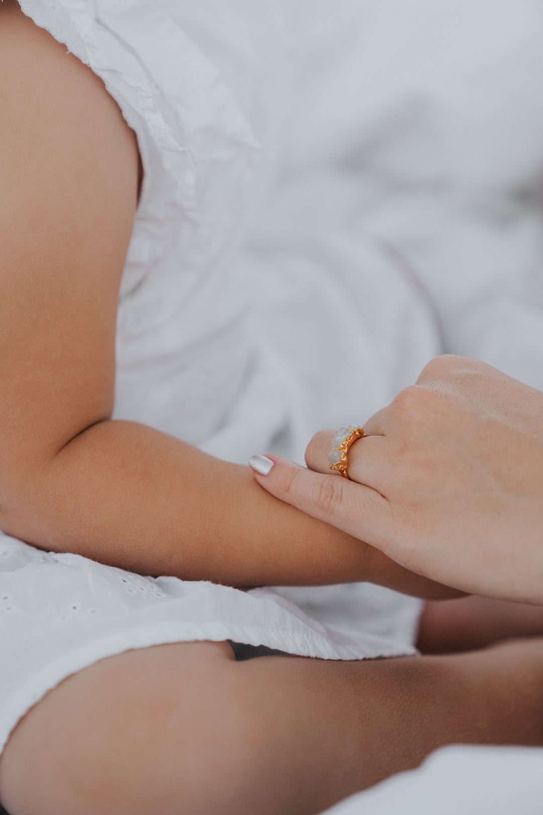 Moonbeam · June Stackable Ring · Rings ·  Little Sycamore