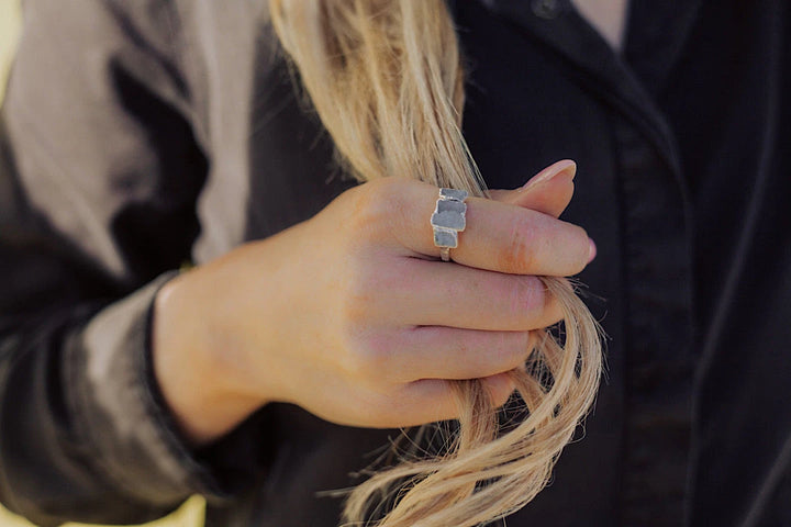 Moonbeam · June Stackable Ring · Rings ·  Little Sycamore