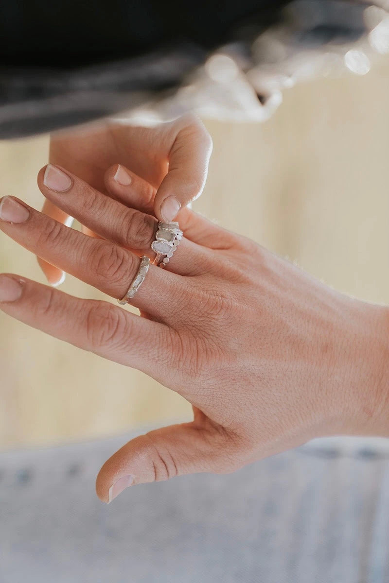 Moonbeam · June Stackable Ring · Rings ·  Little Sycamore