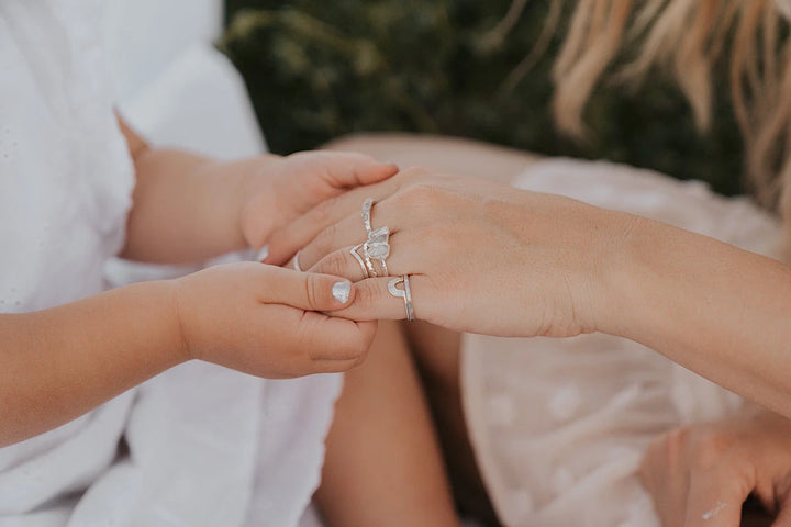 Moonbeam · June Stackable Ring · Rings ·  Little Sycamore