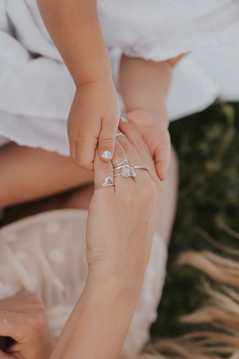 Moonbeam · June Stackable Ring · Rings ·  Little Sycamore