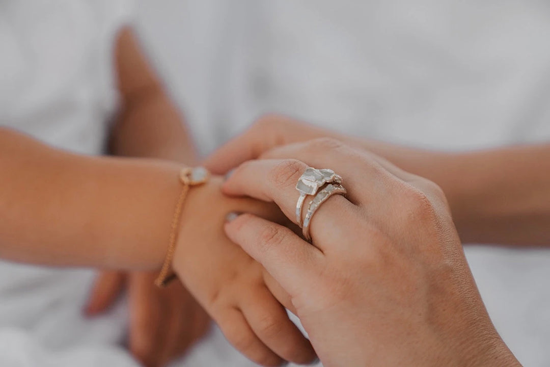 Moonbeam · June Stackable Ring · Rings ·  Little Sycamore