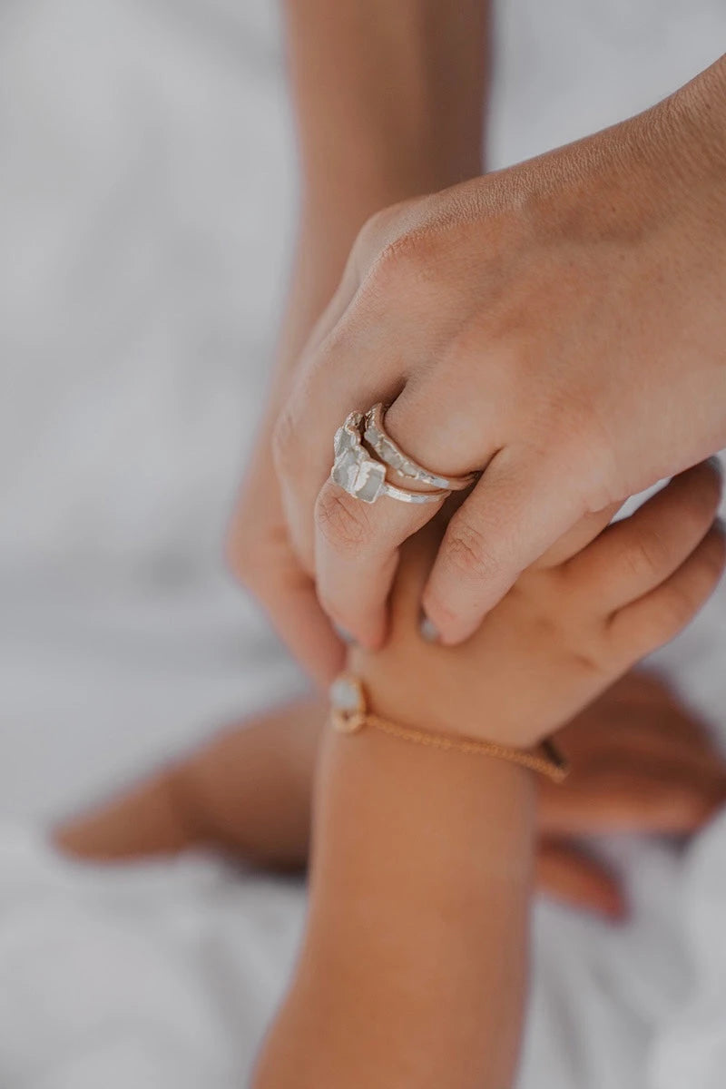 Moonbeam · June Stackable Ring · Rings ·  Little Sycamore
