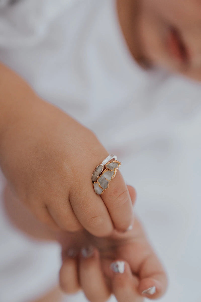 Moonbeam · June Stackable Ring · Rings ·  Little Sycamore