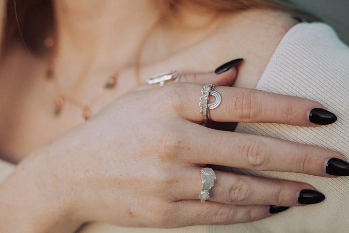 Moonlight · June Stackable Ring · Rings ·  Little Sycamore