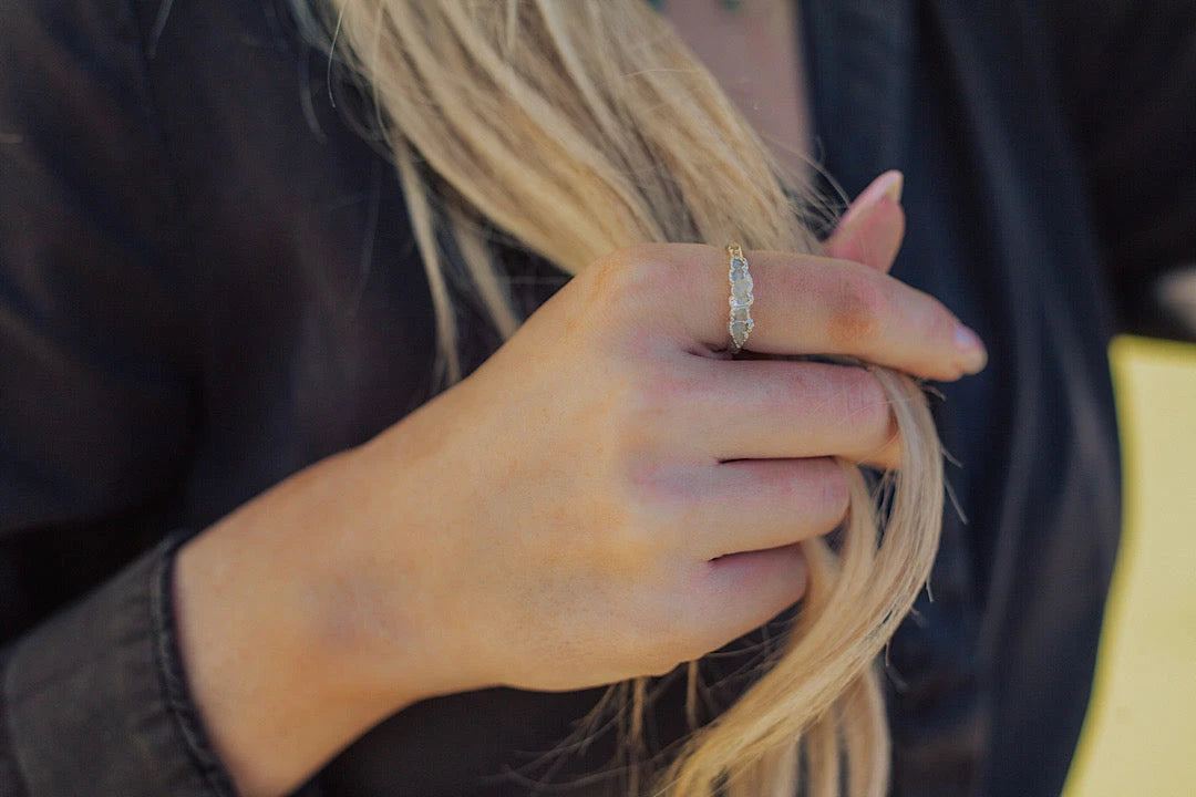 Moonlight · June Stackable Ring · Rings ·  Little Sycamore