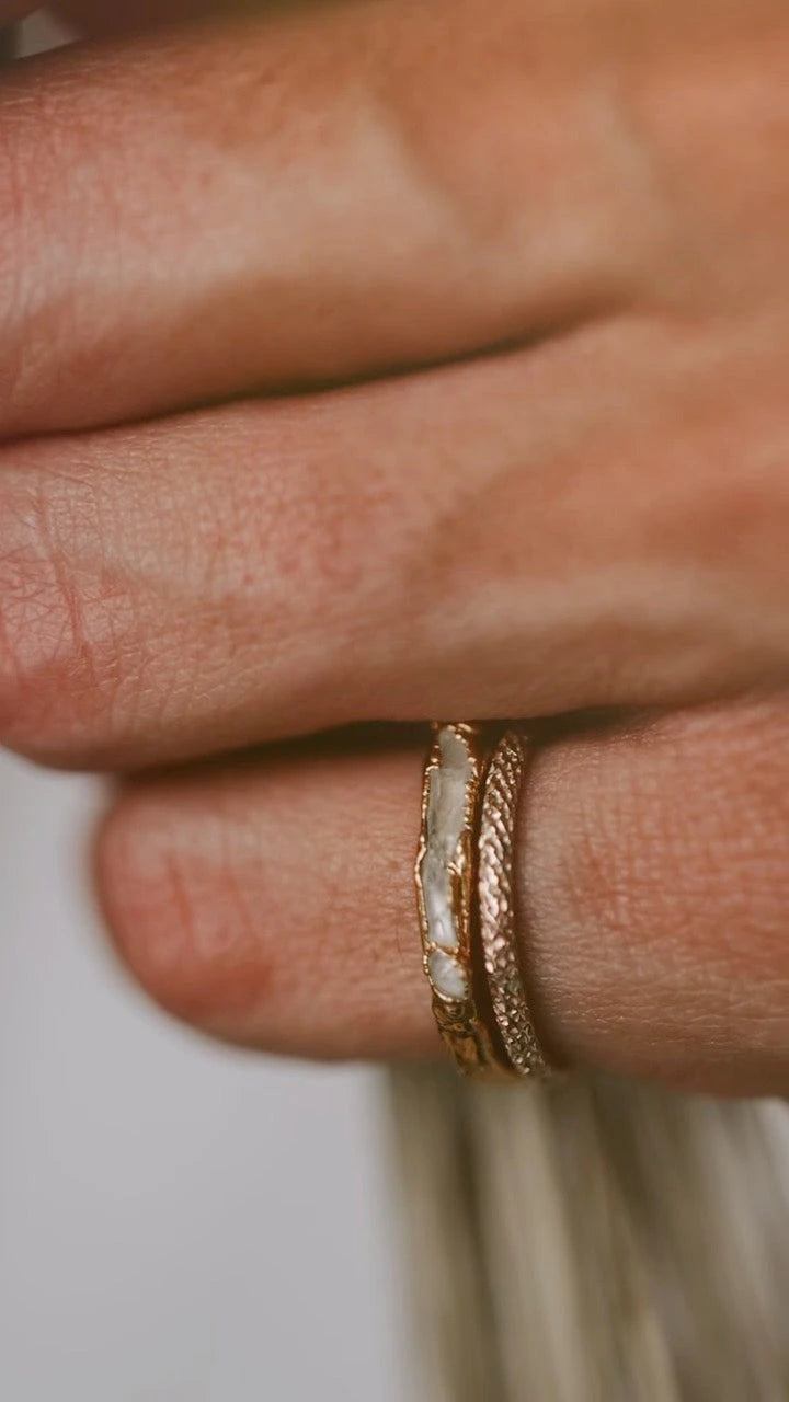 Moonlight · June Stackable Ring · Rings ·  Little Sycamore