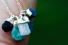 Mothers Charm Necklace · Customizable · Custom Birthstone Pieces ·  Little Sycamore