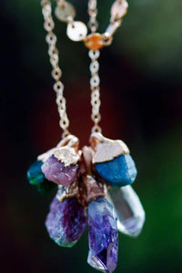 Mothers Charm Necklace · Customizable · Custom Birthstone Pieces ·  Little Sycamore