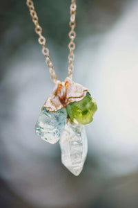 Mothers Charm Necklace · Customizable · Custom Birthstone Pieces ·  Little Sycamore
