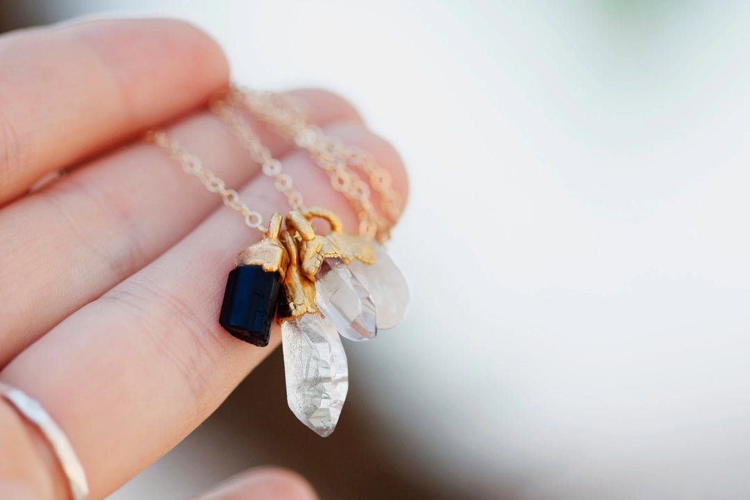 Mothers Charm Necklace · Customizable · Custom Birthstone Pieces ·  Little Sycamore