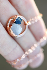 Mothers Circle Necklace · Customizable · Custom Birthstone Pieces ·  Little Sycamore